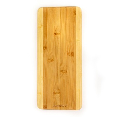BergHOFF Bamboo Long Rectangle Cutting Board, Two-toned, 14.2"x6"x0.7"