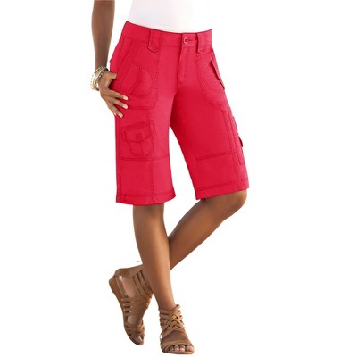 Roaman's Women's Plus Size Cargo Shorts