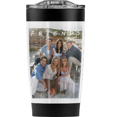 Friends Lifes A Beach Steel Tumbler 20oz Coffee Travel Mug
