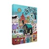 Trademark Fine Art -Karla Gerard 'Winter City' Canvas Art - 4 of 4