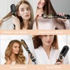 Nycoba Hair Dryer Brush Set, Multifunctional Hot Air Brush for Salon Blowouts, Negative Ion Technology & Quick Drying, Shiny and Less Frizz - 4 of 4