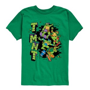 Boys' - Teenage Mutant Ninja Turtles - Skateboards Short Sleeve Graphic T-Shirt - 1 of 4