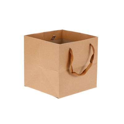 Unique Bargains Paper Gift Bag with Handle Storage Bag for Party Favor 12 Pcs