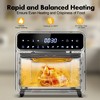 RAPSUAR 12.7Qt. Stainless Steel Multi-Function Digital Air Fryer Oven - 4 of 4