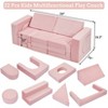 Kids Couch 8PCS Play couch,modular kids play couch for playroom, Playhouse Play Set for Toddlers Babies, Foam Modular Sectional Sofa - 2 of 4