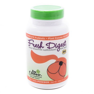 InClover Fresh Digest Daily Digestive Aid Powder for Dogs - Liver  and Chicken - 3.5oz