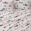 Great Bay Home Printed Velvet Plush Warm and Cozy Fleece Sheet Set - 2 of 4