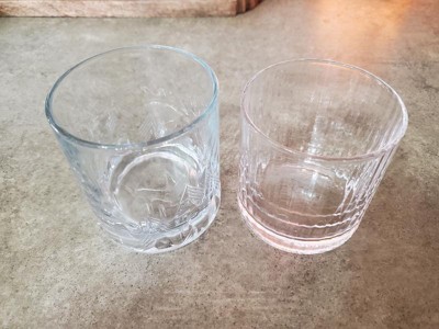 JoyJolt Elle Fluted Double Old Fashion Whiskey Glass - 10 oz - Set of 2, 10  oz - Harris Teeter