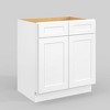 LOVMOR in Plywood Soft-Close Bath Vanity Cabinet without Top for Kitchen, Bathroom, Living Room - 2 of 4