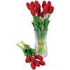 Northlight Real Touch™ Red Artificial Tulip Floral Bundles, Set of 6 - 18" - 4 of 4