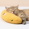 GAOMON Pet Sleeping Pillow Ultra Soft Fluffy Dog Cat U-Shaped Pillow Calming Toy Pet Supplies for Joint Relief - 2 of 4