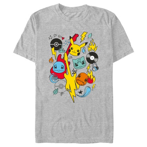 Men's Pokemon Pikachu Wink Face Sweatshirt - Red - Small : Target