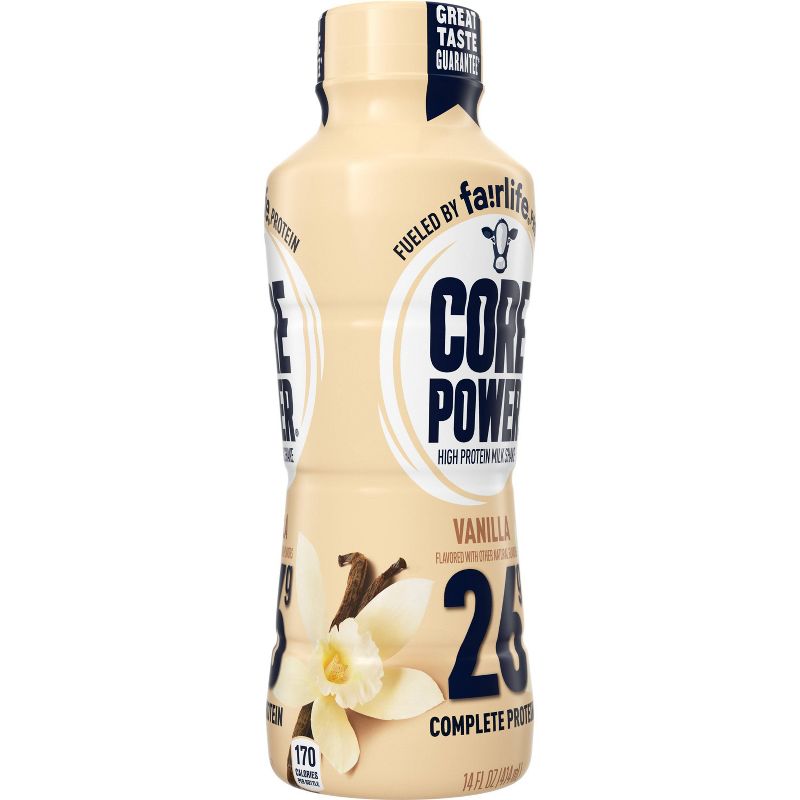 Core Power Vanilla 26G Protein Shake - 14 fl oz Bottle, 5 of 8