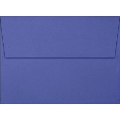 LUX 5 1/4"x7 1/4" 70lbs. A7 Invitation Env W/Peel & Press Boardwalk Blue EX4880-23-50