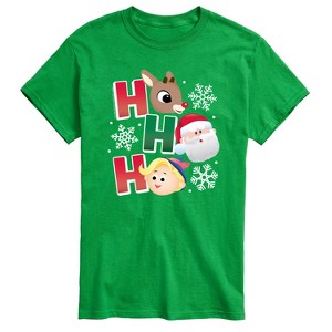 Men's - Rudolph - Rudolph Ho Ho Ho Short Sleeve Graphic T-Shirt - 1 of 4