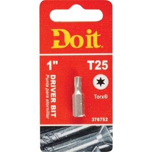 Do it Best Do it T25 TORX 1 In. Insert Screwdriver Bit 307591DB - 1 of 2