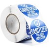 Stockroom Plus 500 Piece Blue Removable Labels, Sanitized for Your Protection, 2 inch - 4 of 4