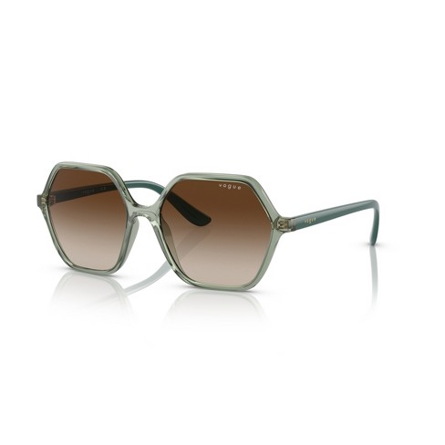 Vogue shop rectangle sunglasses