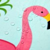 Juvale 3-Pack Flamingo Tablecloth for Pineapple Birthday Decorations, Tropical Hawaiian and Flamingo Party Supplies, 54x108 In - 4 of 4