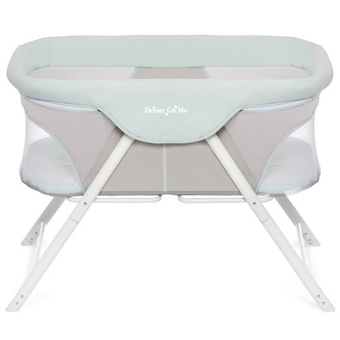 Dream On Me Traveler Portable Bassinet With Bag Included In Blue :