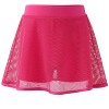 Girls Athletic Tennis Skirts Shorts Elastic High Waisted Mesh Golf Sport Skorts with 2 Pockets for Kids 4-13Y - 3 of 4