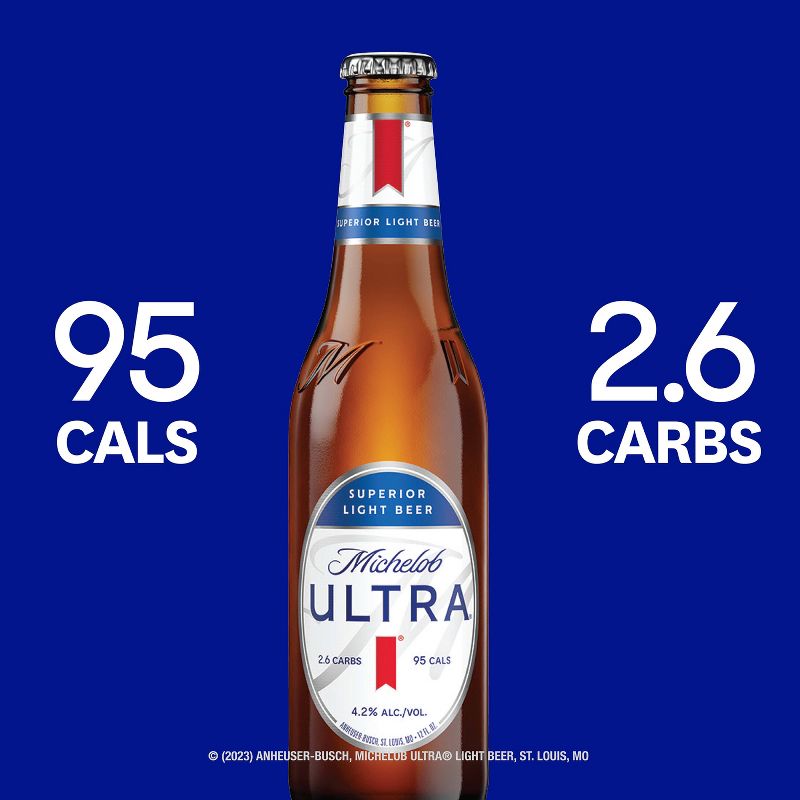 Michelob Ultra Superior Light Beer - 6pk/12 fl oz Bottles, 5 of 12
