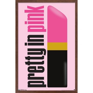 Trends International PRETTY IN PINK - LOGO Framed Wall Poster Prints - 1 of 4