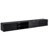 YOOCOZZ APP Controlled LED TV Stand for TVs Up to 105'' with Faux Marble Tabletop,Tempered Glass Doors and Cabinets - 2 of 4