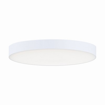 Maxim Lighting Trim 1 - Light Flush Mount in  White