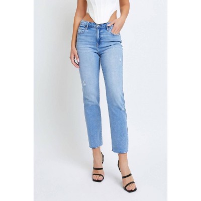 Women's Quinn Crop Cigarette Fit Jean - HIDDEN
