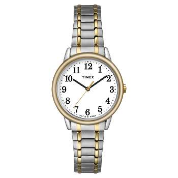Women's Timex Easy Reader Expansion Band Watch -  Gold/Silver TW2P78700JT