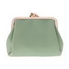 Buxton Women's Vegan Leather Triple Frame Coin Purse Wallet - 3 of 4