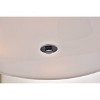 22" x 22" x 11" Shoshone Chandelier Brown - Warehouse Of Tiffany: ETL Listed, Linen Shade, Metal Body, 4-Bulb Ceiling Fixture - 3 of 4