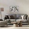 Stupell Industries Earthy Geometric Shapes 2pc Framed Print Under Glass Set - 2 of 4