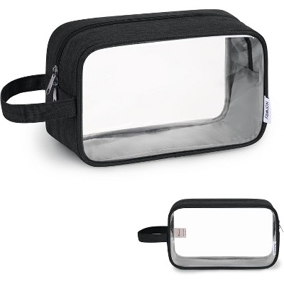 Narwey Clear Travel Toiletry Bags for Traveling Toiletries Men Women