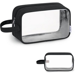 Narwey Clear Travel Toiletry Bags for Traveling Toiletries Men Women - 1 of 3