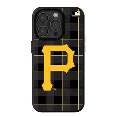Keyscaper MLB National League Teams Plaid MagSafe Compatible Cell Phone Case for Apple iPhone