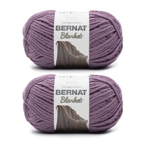 Bernat Blanket Big Ball Yarn 24 Pack-Shadow Purple - 1 of 4