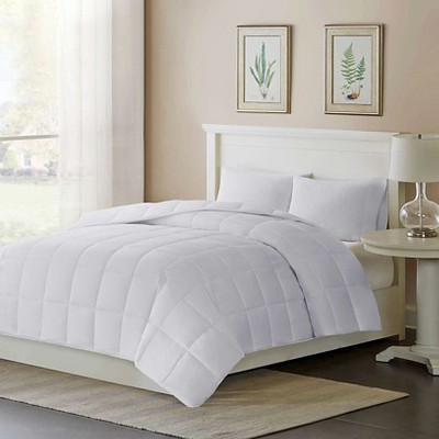 Cotton Sateen Down Alternative Comforter Level 2 Warmer 3m Thinsulate  Warmer (full/queen) White : Target