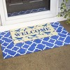 Evergreen Welcome Birds Indoor Outdoor Natural Coir Doormat Home Decor - 3 of 3