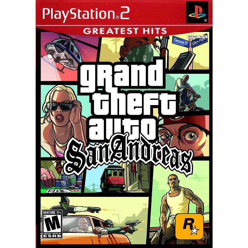 Grand Theft Auto: San Andreas - PlayStation 2, 1 of 6