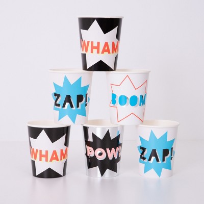 Meri Meri Superhero Cups (pack Of 8) : Target