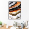 Luxury Crystal and Pearl HandPainted Oil Painting Wall Art Contemporary Hallway and Entrance Decor for Modern Homes,for Corridors decor picture - 3 of 4