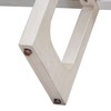 Kumasinova Narrow Console Table with Storage Open Shelf, Entryway Table with Marble-Sticker Top,Sofa Table for Entryway,Living Room&Hallway - 4 of 4