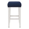 WestinTrends Upholstered Saddle Seat Bar Stool - 4 of 4