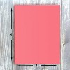 Hamilco Colored Scrapbook Cardstock Paper 4x6 Card Stock Paper 65 lb Cover 100 Pack (Taffy Pink) - 3 of 4
