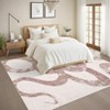 Modern Washable Area Rug Animal Snake Pattern Rug Home Decor Snake Carpet, Low Pile Non Slip Rug - 2 of 4