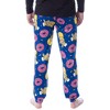 Seven Times Six The Simpsons Mens' Homer Sprinkles Donuts Sleep Pajama Jogger Pants Blue - 2 of 4