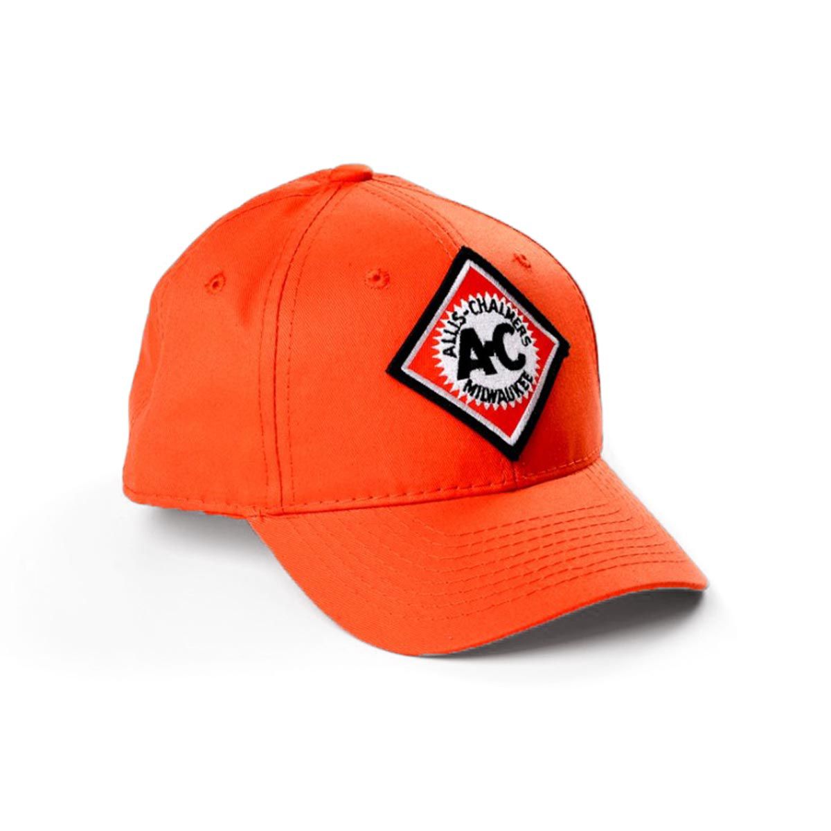 Youth Vintage Allis Chalmers Starburst Logo Solid Orange Hat, VASOY