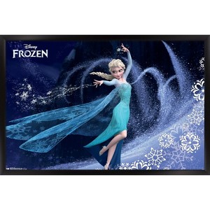 Trends International Disney Pixar Frozen - Elsa Framed Wall Poster Prints - 1 of 4
